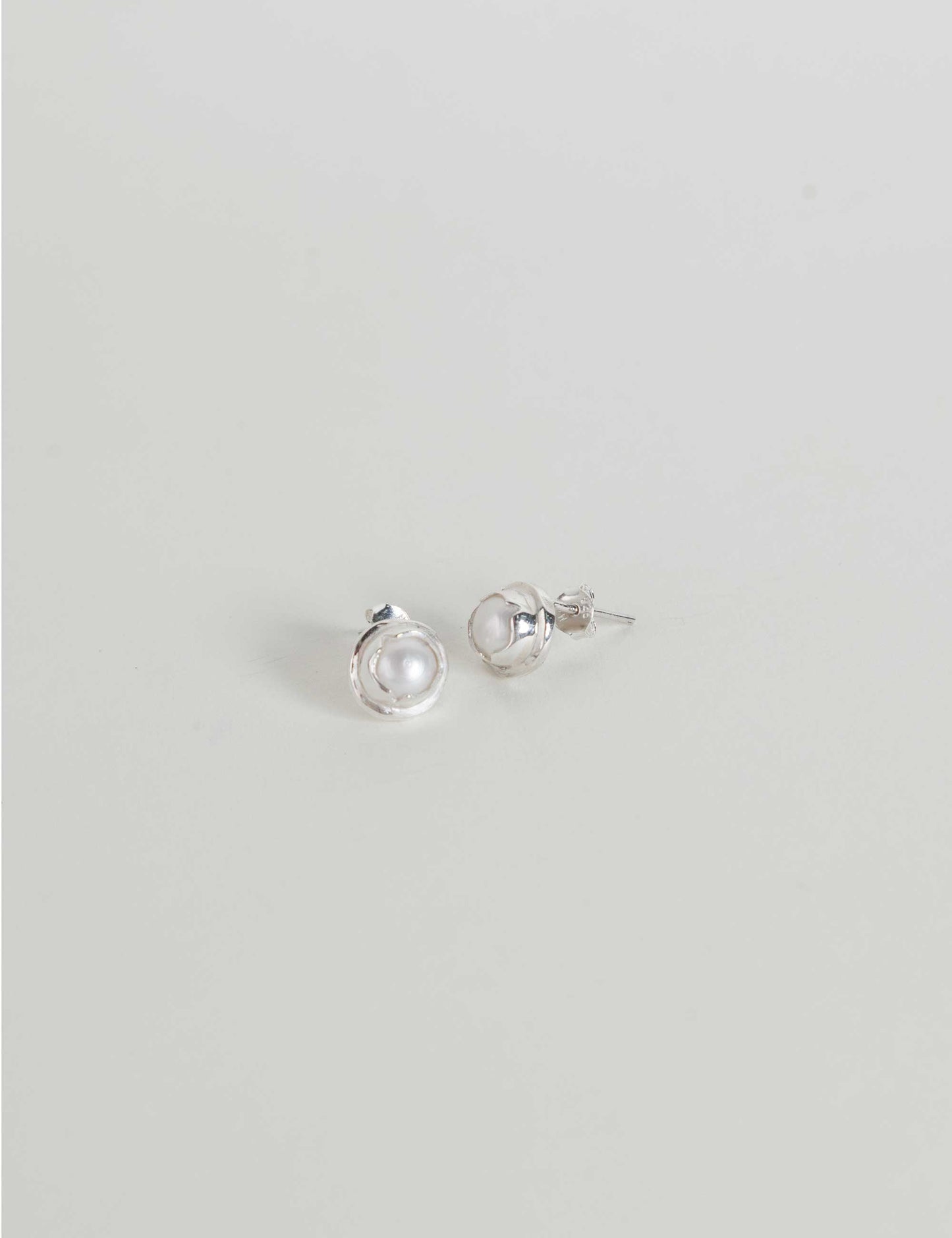 Aretes Topo Encaje De Randa