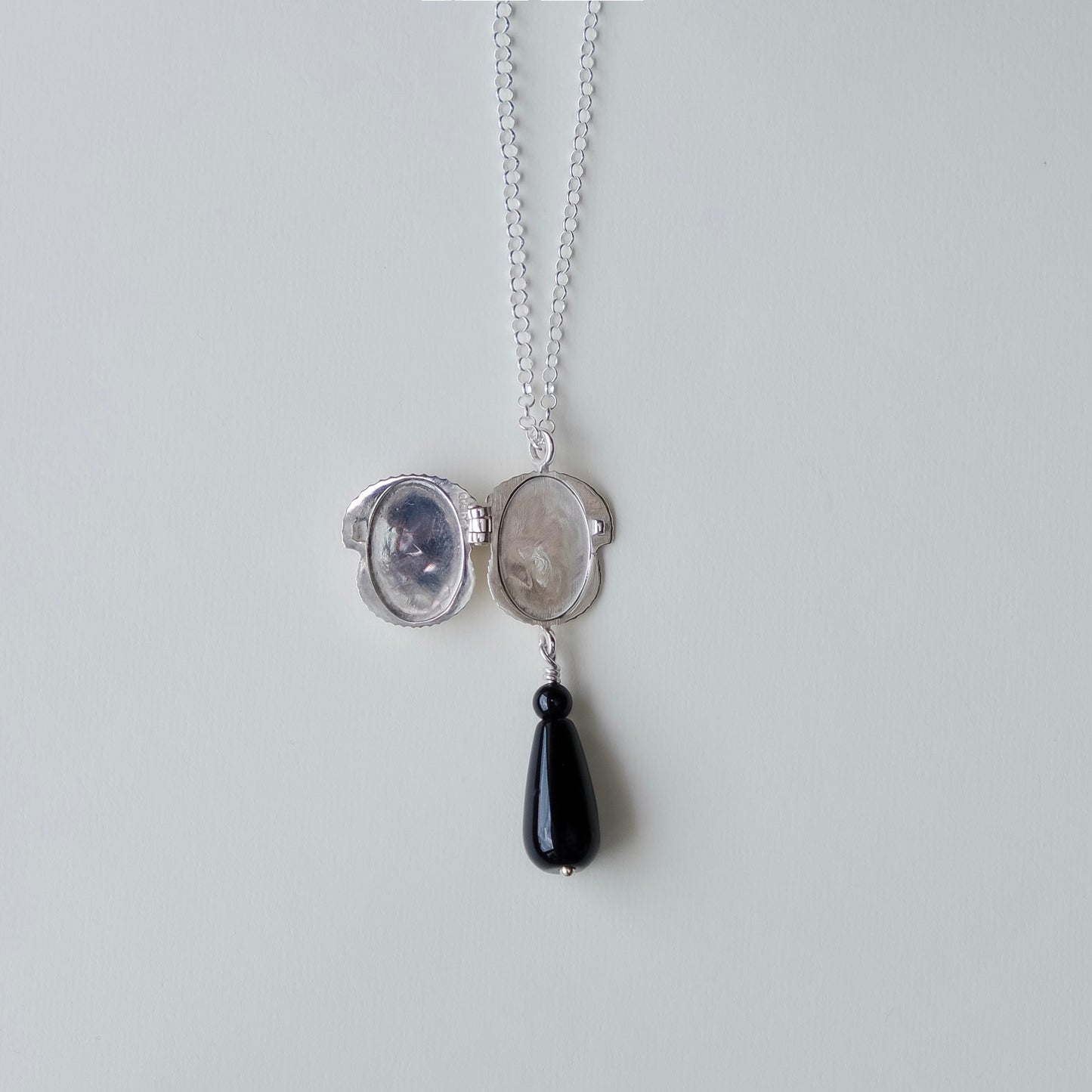Collar Relicario Oda Cuarzo Cristal