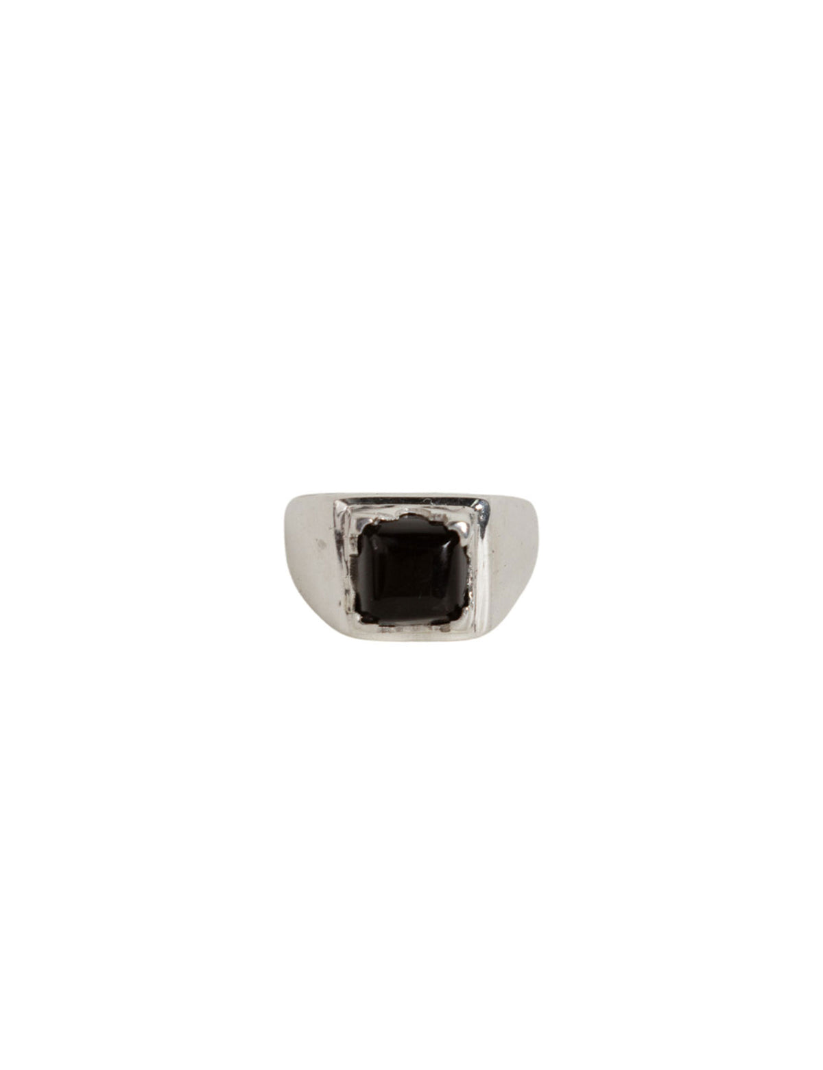 Anillo Punto Cadeneta Ónix