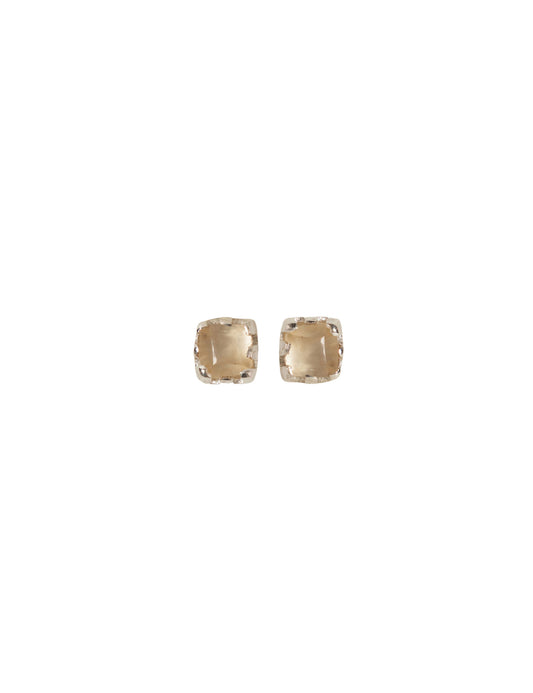 Aretes Topo Rombo Trenzado