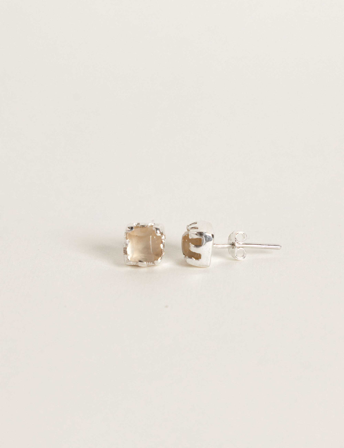 Aretes Topo Rombo Trenzado