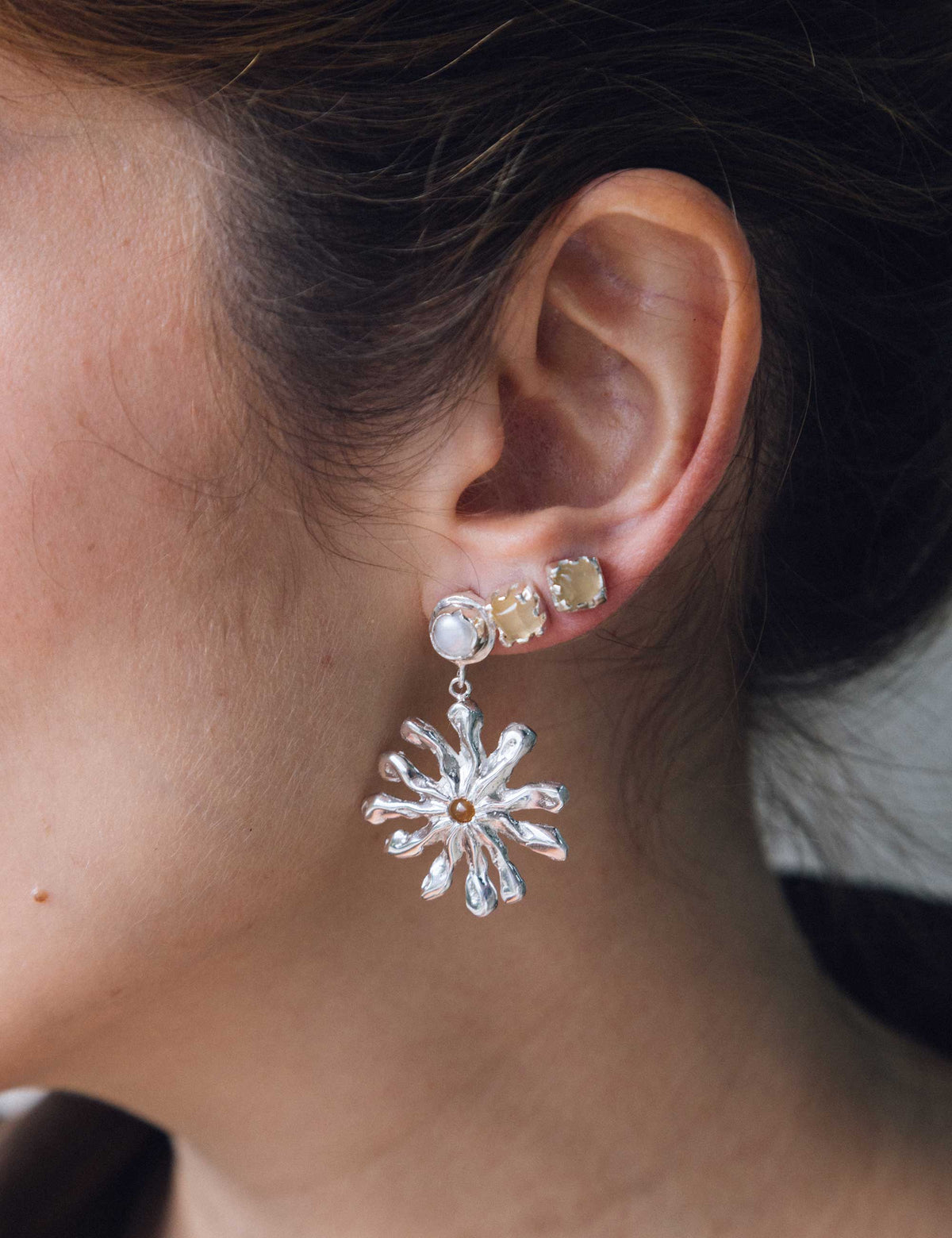 Aretes Entredós
