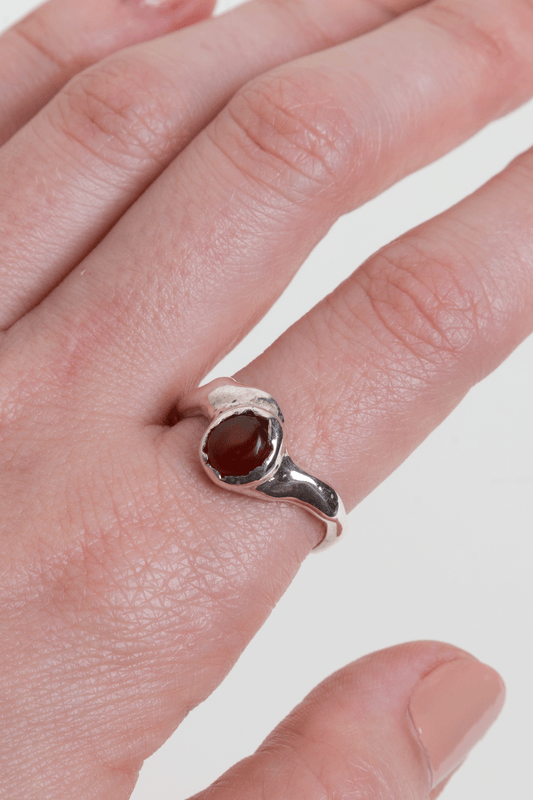 Anillo Eira Cornalina