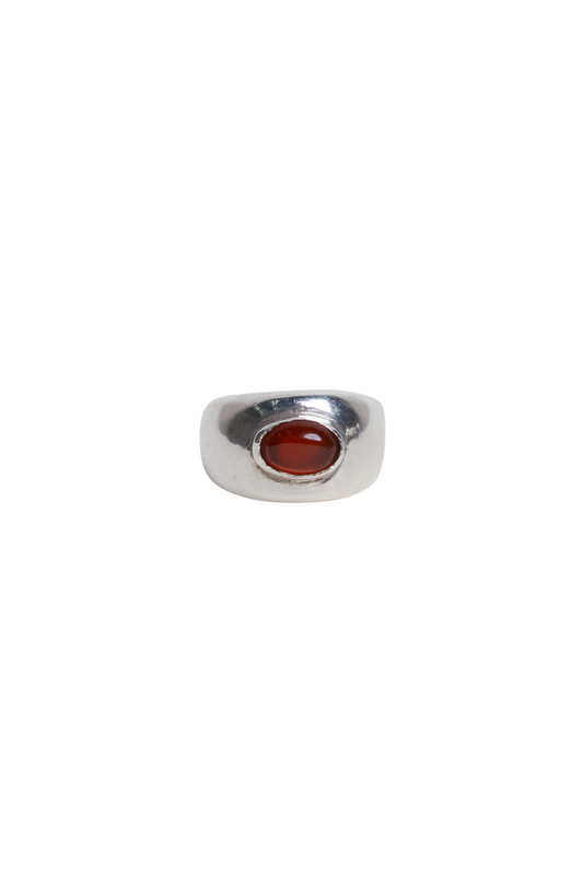 Anillo Cendra Cornalina