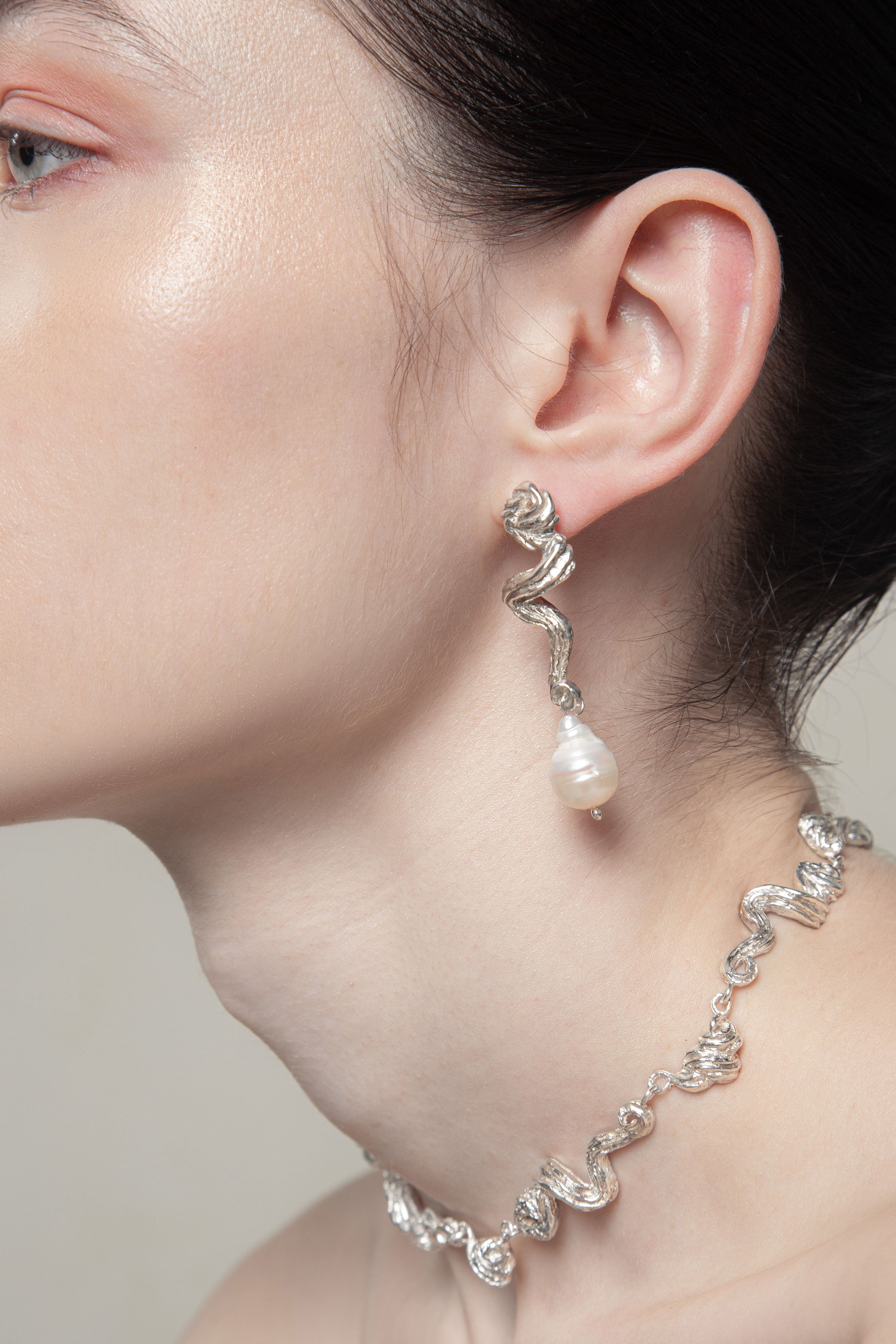 Aretes Crema Pastelera