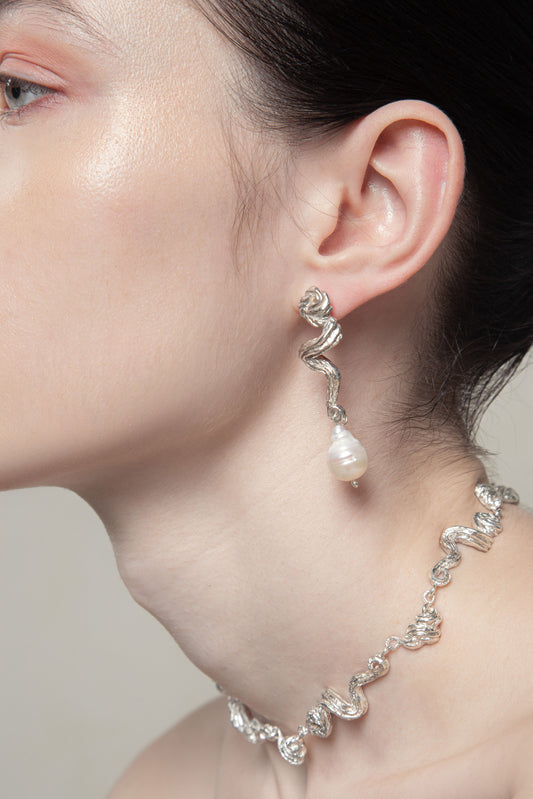 Aretes Crema Pastelera