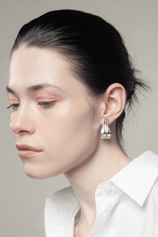 Aretes Crema de Mantequilla
