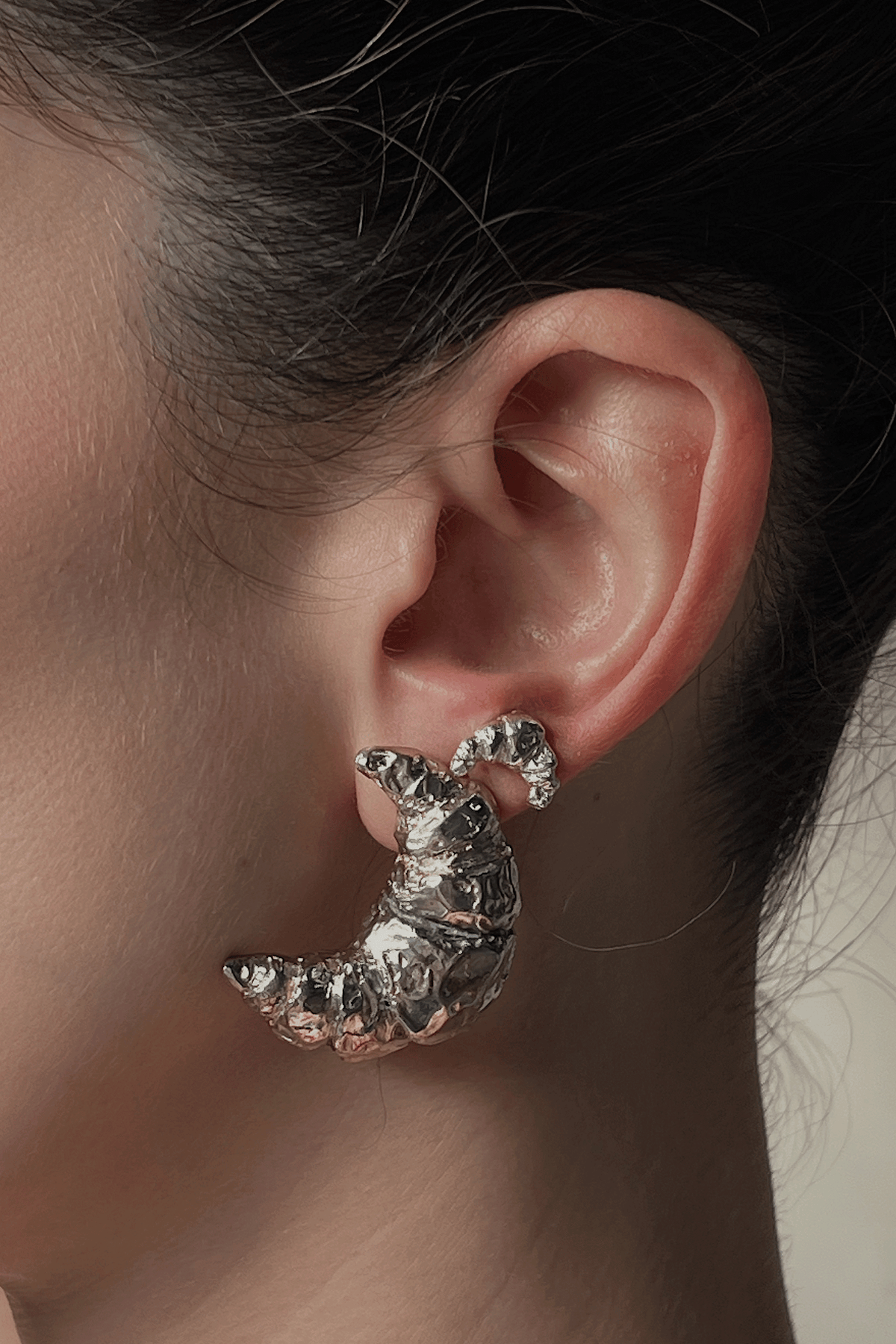 Aretes Croissant Maxi