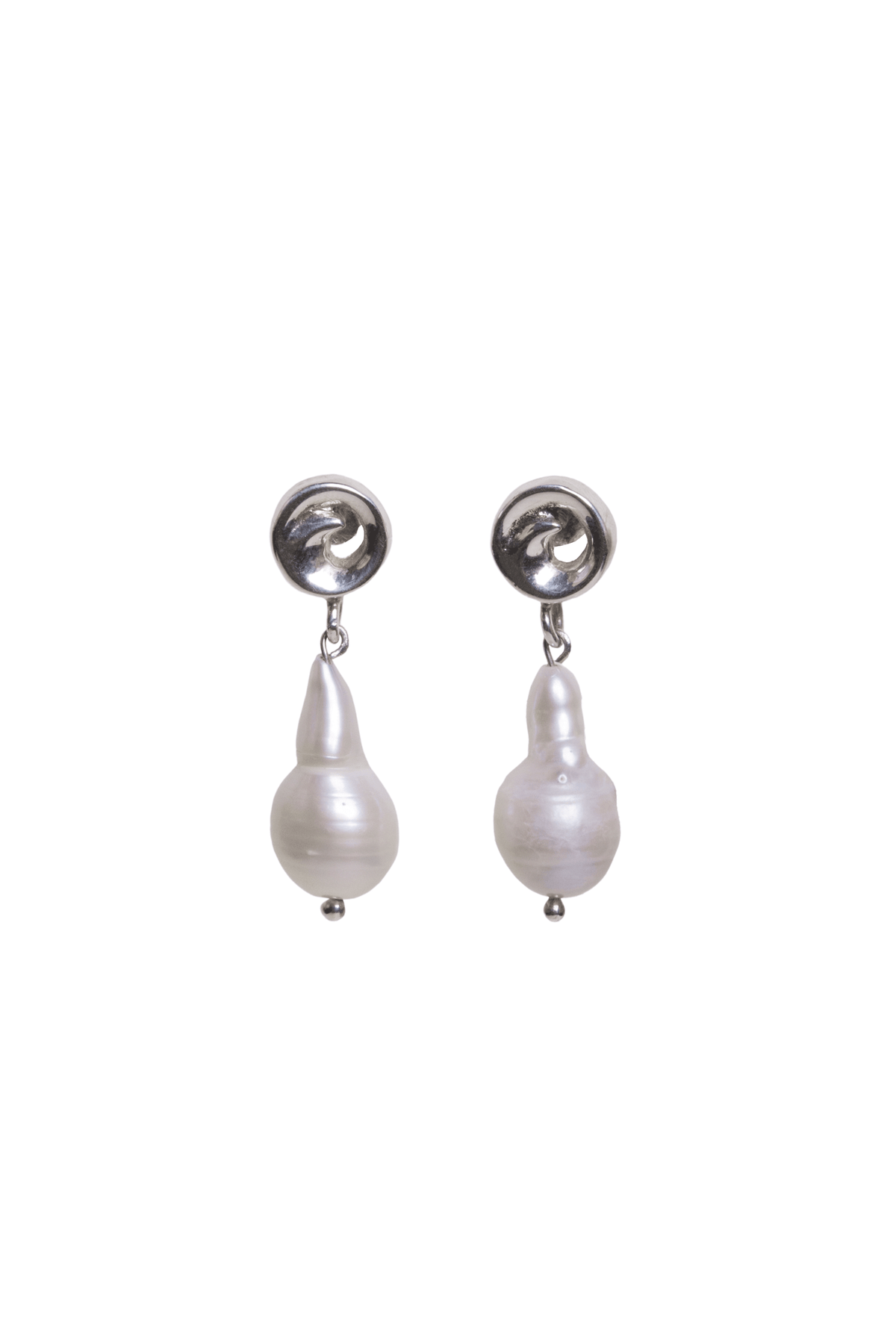 Aretes Rollitos Midi Perla
