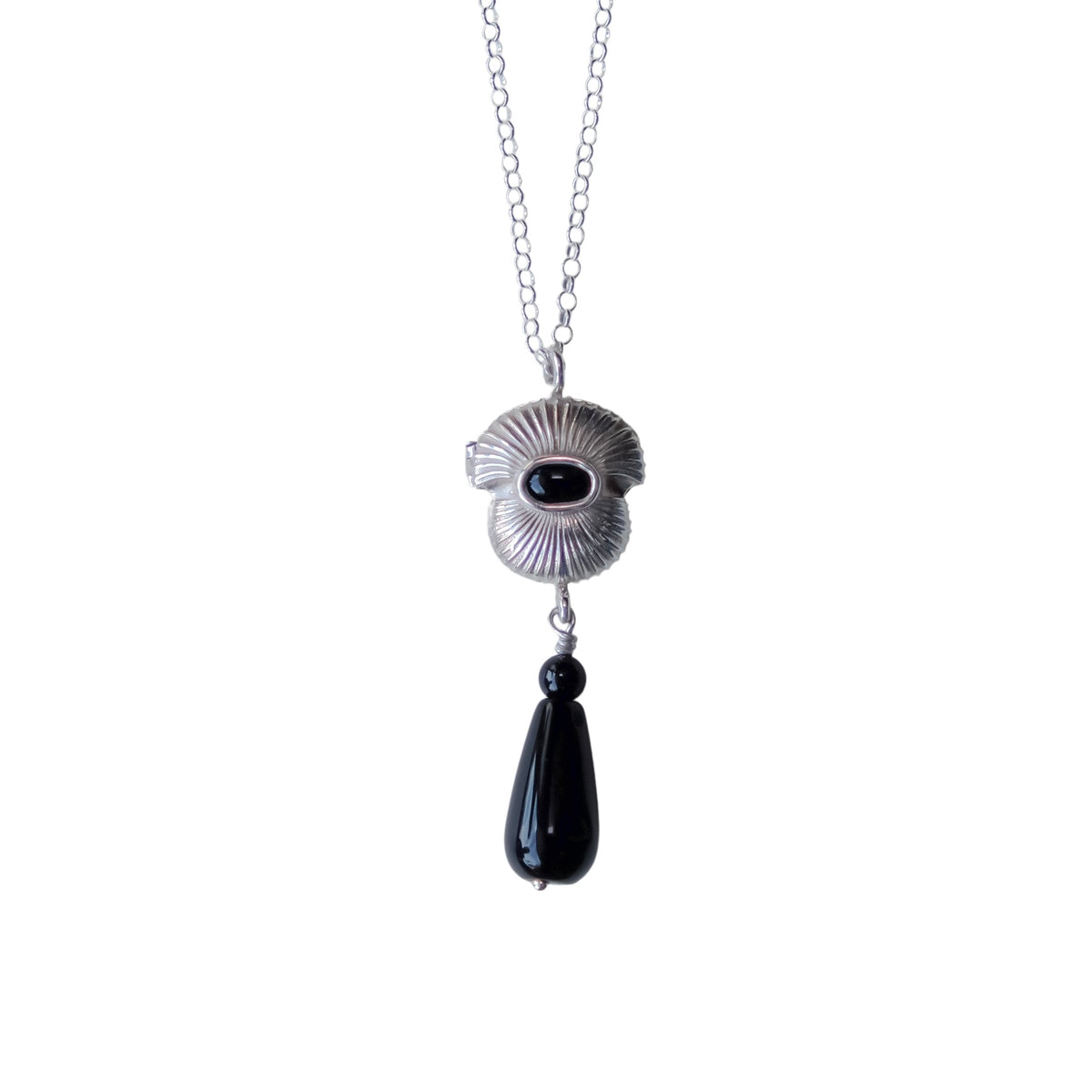 Collar Relicario Oda Ónix